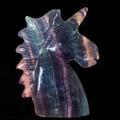 Buitengewone mineraalbeeldhouwwerk - met de hand bewerkte, Verzamelen, Mineralen en Fossielen
