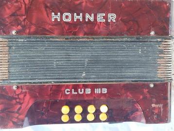 Hohner - CLUB III B. 30 tasti acuti e 8 bassi anno 1930-1940 beschikbaar voor biedingen
