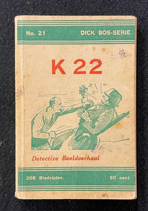 Dick Bos 21, 22 en 25 - drie fraaie oude delen uit de 1e, Boeken, Stripverhalen