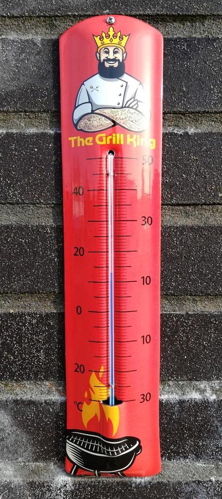 Bbq thermometer The Grill King, Verzamelen, Merken en Reclamevoorwerpen, Verzenden