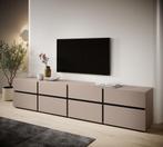 Meubella TV-Meubel Cainan beige 225 cm, Verzenden, Nieuw, 25 tot 50 cm, Overige materialen