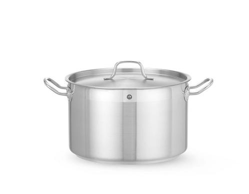 Kookpan Middel - Met Deksel, Hendi, Profi Line, 10L, 280x(h, Zakelijke goederen, Horeca | Keukenapparatuur, Ophalen of Verzenden