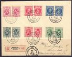 België 1930 - Aangetekende brief van Brussel naar
