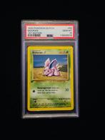 Pokémon - 1 Graded card - Nidoran #55 First edition - PSA 10, Hobby en Vrije tijd, Nieuw