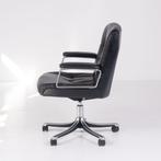 Tecno - Osvaldo Borsani - Chaise - P126 - Cuir, Aluminium