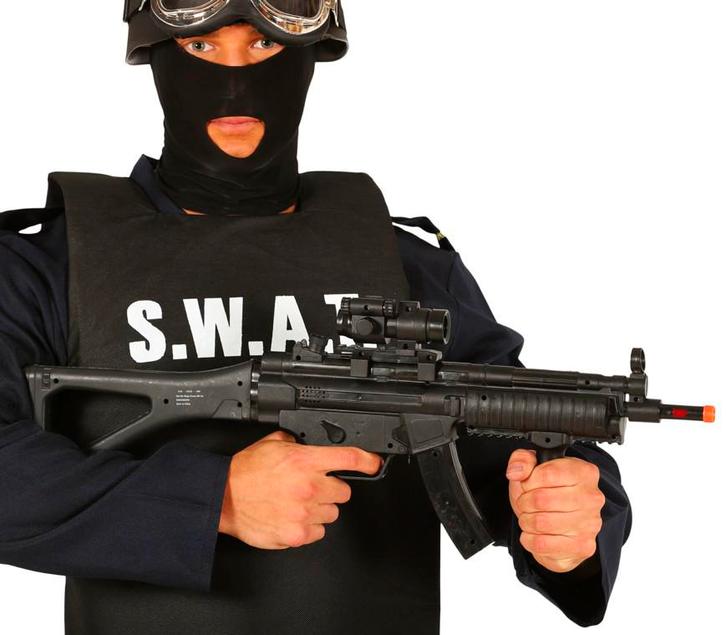 S.W.A.T Pistool 66cm, Hobby en Vrije tijd, Feestartikelen, Nieuw, Verzenden