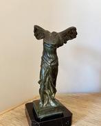 sculptuur, La Victoire de Samothrace - 18 cm - Brons