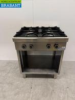 Acier inoxydable Cuisinière modulaire à 4 feux 70 cm GAS, Articles professionnels, Verzenden