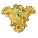 French Art Nouveau anno 1900 - Broche - 18 karaat Geel goud