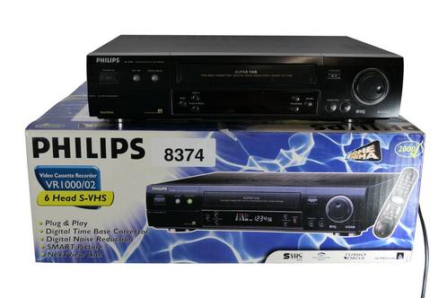 Philips VR1000/02- TBC & Super VHS Recorder, Audio, Tv en Foto, Videospelers, Verzenden