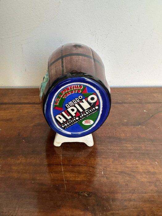 Asbak - Majolica - Zeldzame asbak Botticella Pubblicitaria, Antiquités & Art, Antiquités | Assiettes décoratives & Carrelages