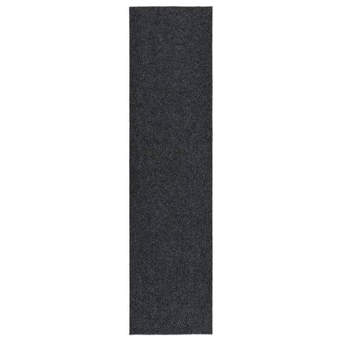 vidaXL Tapis 100x400 cm Anthracite, Maison & Meubles, Ameublement | Tapis & Moquettes, Neuf, Envoi