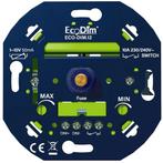 EcoDim ECO-DIM.12 1-10V LED-dimmer 50 mA inbouw soft-start, Doe-het-zelf en Bouw, Elektriciteit en Kabels, Verzenden, Nieuw