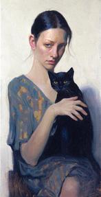 Francien Krieg - What She Guards in Silence, Antiek en Kunst, Kunst | Schilderijen | Modern