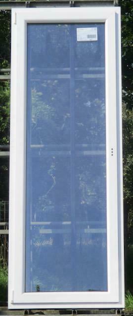 pvc terrasraam , raam , chassis 81 x 222 wit / zwartbruin, Doe-het-zelf en Bouw, Raamkozijnen en Schuifdeuren, Inclusief glas