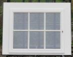 afrormosia houten raam , chassis , venster 140 x 108