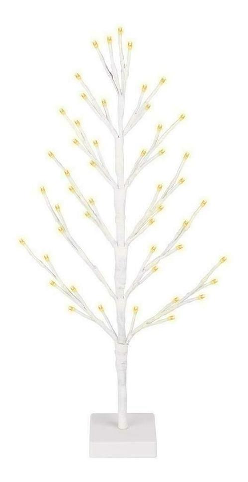 Kerstboom met LED - 60cm - 51 LED - Warm Wit - wit, Maison & Meubles, Lampes | Autre, Envoi