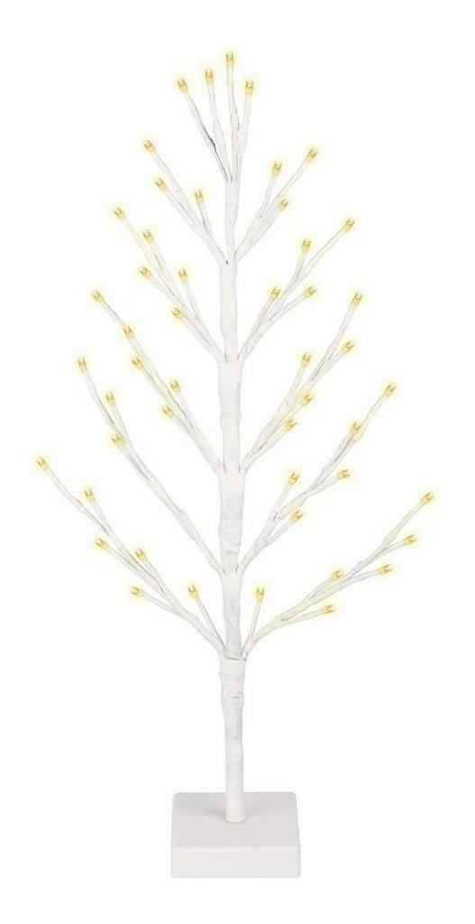Kerstboom met LED - 60cm - 51 LED - Warm Wit - wit, Huis en Inrichting, Lampen | Overige, Verzenden
