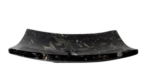 Sanifun Waskom Chela orthoceras marmer zwart, Huis en Inrichting, Badkamer | Badtextiel en Accessoires, Overige typen