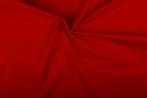 Katoen stof rood - Katoenen stof 10m op rol, 200 cm of meer, Nieuw, Ophalen of Verzenden, 120 cm of meer