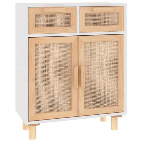 Dressoir Wit Grenen 60cm | Retour Deal | 40% Korting, Huis en Inrichting, Kasten | Dressoirs, 50 tot 100 cm, 25 tot 50 cm, Nieuw