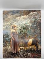 Romeo Gerla (1898-1980) - Donna pensierosa