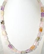 Amethist, Citrien, Prehniet en Rozenkwarts - EERSTE