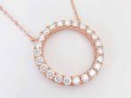 Veiling - Hanger rose rond briljant 2.30 carat, Nieuw