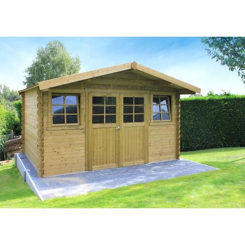 Tuinhuis in hout - traditioneel dole geimpregneerd 3880 x, Tuin en Terras, Tuinhuizen, Nieuw