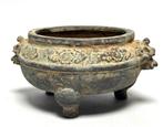 Chinese bronzen driepoot wierookbrander - China  (Zonder, Antiek en Kunst