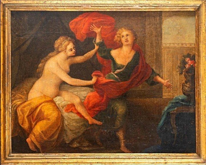 Giovanni Bilivert (1576-1644), Navolger van - Giuseppe e la, Antiek en Kunst, Kunst | Schilderijen | Klassiek