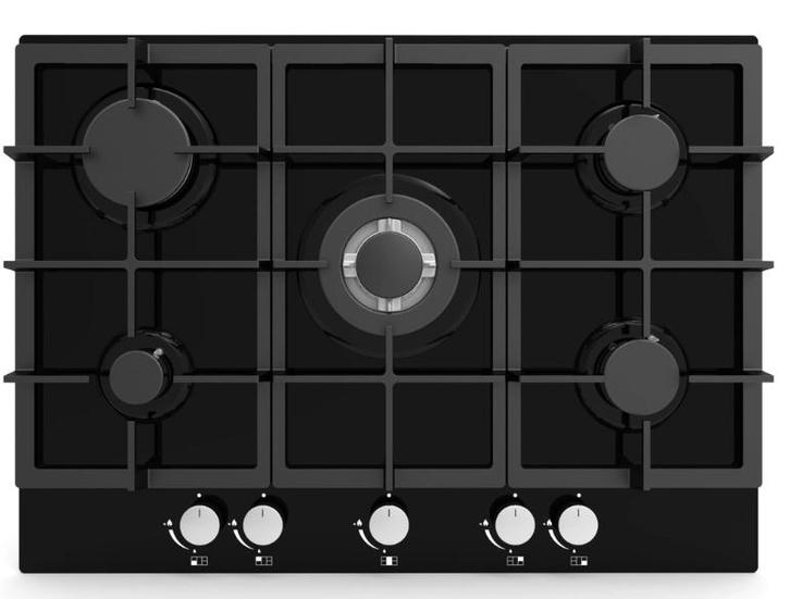 Cata Ubgog701bk Inbouw Gaskookplaat - 5 Kookzone_s -, Elektronische apparatuur, Kookplaten, Ophalen of Verzenden
