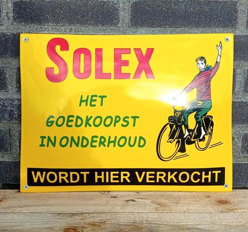 Solex "Wordt hier verkocht", Verzamelen, Merken en Reclamevoorwerpen, Verzenden
