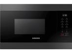 Samsung -  Inbouw Micro-wave - 1250 W 22 L - Zwart, Elektronische apparatuur, Microgolfovens, Verzenden, Nieuw, 45 tot 60 cm, Draaiplateau