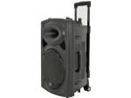 Qtx QR12PA Mobiele PA Luidspreker Box Accu Trolley