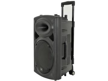 Qtx QR12PA Mobiele PA Luidspreker Box Accu Trolley