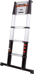 2dekans | Batavia Telescopische ladder 3,81 m - Geschikt, Doe-het-zelf en Bouw, Ladders en Trappen, Ophalen of Verzenden, Nieuw