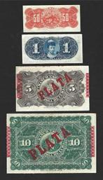 Spaanse kolonie. 50 Centavos + 1, 5 + 10 Pesos 1896 - Picks.