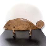 Grande sculpture Caméléon 12 x 26 cm - sculptuur - Mossi -