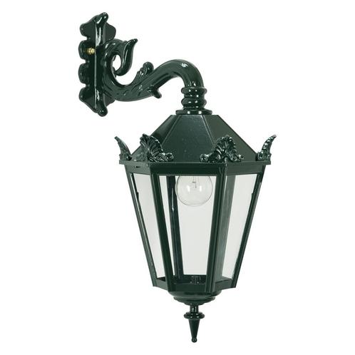 Buitenverlichting wand zeskant Muurlamp M32+Kronen, Tuin en Terras, Buitenverlichting, Verzenden