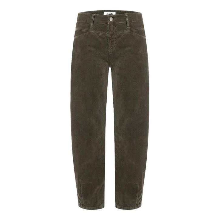 Cambio • groene corduroy broek Elin • 36, Kleding | Dames, Broeken en Pantalons, Groen, Nieuw, Maat 36 (S), Verzenden