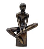 Beeldje - A modernist statue - Brons, Antiquités & Art