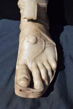 Figuur - Griekse/Romeinse stijl voeten in Carrara-marmer,