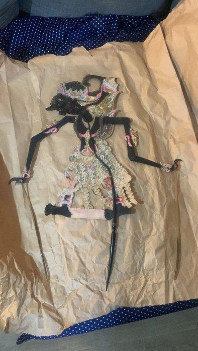 7 poppen Wayang Kulit - Indonesië & Thailand, Antiek en Kunst, Kunst | Niet-Westerse kunst