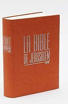 Bible Jerusalem Integra Fauve  Ecole Biblique Arche  Book, Livres, Livres Autre, Envoi