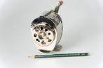 Vintage Boston L Pencil Sharpener - Metal Hand-Crank Pencil, Antiek en Kunst
