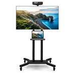 2eChoix | Coast Mobile TV Furniture Black pour téléviseurs, Ophalen of Verzenden, Nieuw