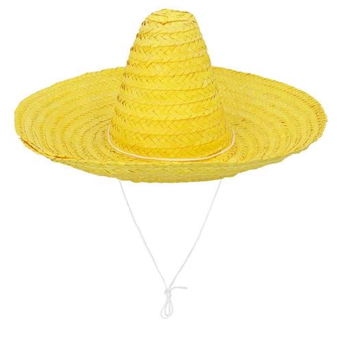 Gele Sombrero 49cm, Hobby & Loisirs créatifs, Articles de fête, Envoi