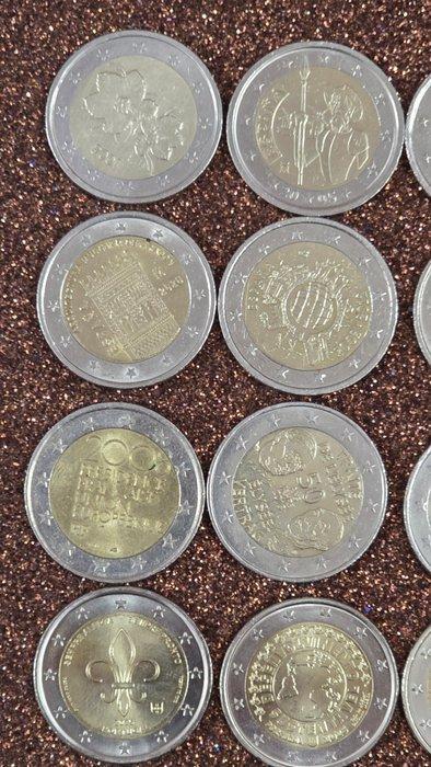 Europa. 2 Euro 2001/2025 (20 monedas) (Zonder Minimumprijs), Postzegels en Munten, Munten | Europa | Euromunten