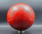 Rode jaspis kristal Bol - Hoogte: 230 mm- 17080 g - (1), Verzamelen